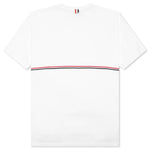 Midweight Jersey Stripe S/S Tee - White