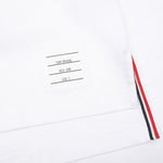 Midweight Jersey Stripe S/S Tee - White