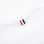 Midweight Jersey Stripe S/S Tee - White