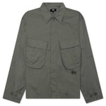 Military L/S Over Shirt - Olive