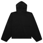 Military Nylon Hooded Anorak - Black