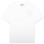 Mind Games Rhinestone Tee - White