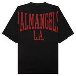 Mini College Over Tee - Black/Dark Red