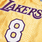 Kobe Bryant Los Angeles Lakers Reversible Jersey - Light Gold