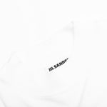 Mock Neck Boxy Fit T-Shirt - White