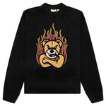 Moncler Genius x Palm Angels Bear Motif Sweatshirt - Black