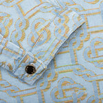 Monogram Denim Jacket - Multi