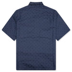 Shiny Monogram 72 Denim Shirt - Grey/Blue