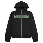 Museum Zip-Up Hoodie - Black