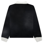 "N" L/S Polo - Black