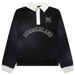 "N" L/S Polo - Black