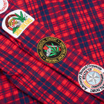 NARC Flannel Shirt - Red Plaid