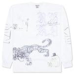NH L/S Tee 9 - White