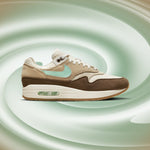 Air Max 1 Retro 'Crepe' - Medium Brown/Mint Foam/Mushroom