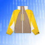NRG Nocta Tech Jacket HD - Khaki/Vivid Sulfur/Sail/Baltic Blue