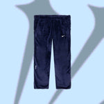 NRG Nocta Velour Pant Womens - Midnight Navy/Wolf Grey