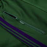 Narrow Track Pant Poly Smooth - Ivy Green