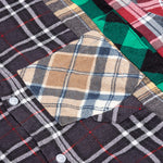 7 Cuts Flannel Shirt - Black/Red