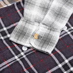 7 Cuts Flannel Shirt - Black/Red