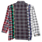 7 Cuts Flannel Shirt - Black/Red