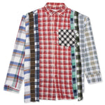 7 Cuts Flannel Shirt - Red/White