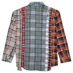 7 Cuts Flannel Shirt - Teal/Steel