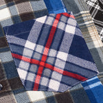 7 Cuts Shirt - Brown/Blue