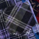 7 Cuts Tie Dye Flannel Shirt - Assorted