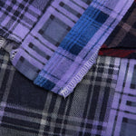 7 Cuts Tie Dye Flannel Shirt - Assorted
