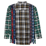 7 Cuts Zipped Wide Shirt - Black/Yellow