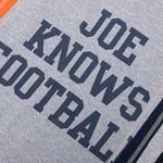 College 7 Cuts L/S Tee - Grey Joe