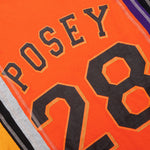 College 7 Cuts L/S Tee - Orange San