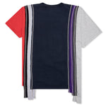 College 7 Cuts S/S Tee - Navy Regis