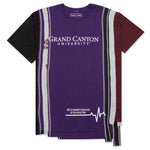 College 7 Cuts S/S Tee - Purple Grand