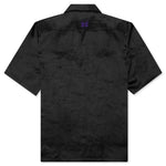 Cowboy One-Up Poly Slub Sateen S/S Shirt - Black