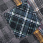 Flannel Shirt 7 Cuts Reflection Shirt - Assorted