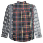 Flannel Shirt 7 Cuts Wide Reflection Shirt - Assorted