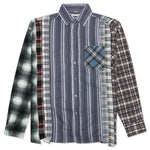 Flannel Shirt 7 Cuts Wide Shirt - Assorted