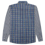 Flannel Shirt Ribbon Wide Reflection Shirt - Assorted