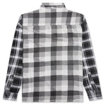 Flannel Shirt Ribbon Wide Reflection Shirt - Assorted