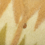 Mohair Cardigan Zigzag - Taupe