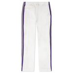 Narrow Track Pant Poly Smooth - Ice White