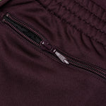 Poly Smooth Narrow Track Pant - Maroon