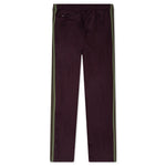 Poly Smooth Narrow Track Pant - Maroon