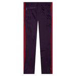 Poly Smooth Narrow Track Pant - Purple