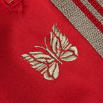Poly Smooth Narrow Track Pant - Red