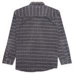 Ribbon Flannel Shirt - Faded Blue/Red