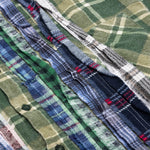 Ribbon Flannel Shirt - Olive/Cactus