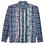 Ribbon Shirt - Blue/White