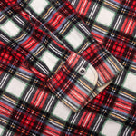 Ribbon Shirt - Red/White